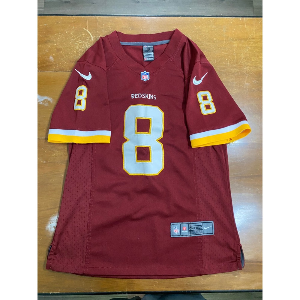 Nike Kirk Cousins Washington Redskins Jersey Womens M Burgundy Good NFL On Field